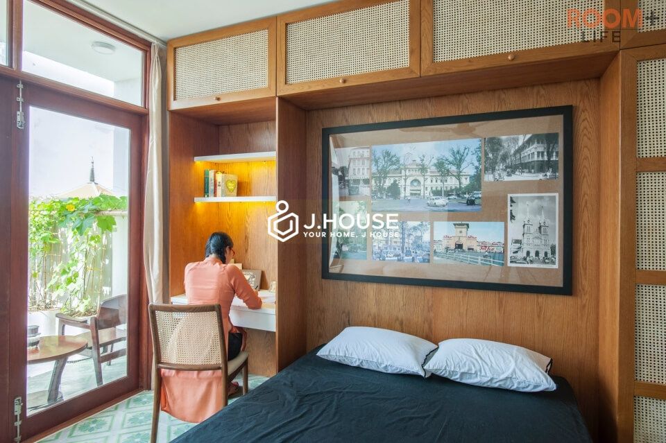 The Saigonese Terrace apartment for rent in district 3-4