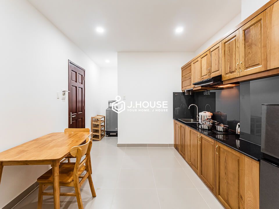 Spacious apartment for rent with big balcony in Tan Binh