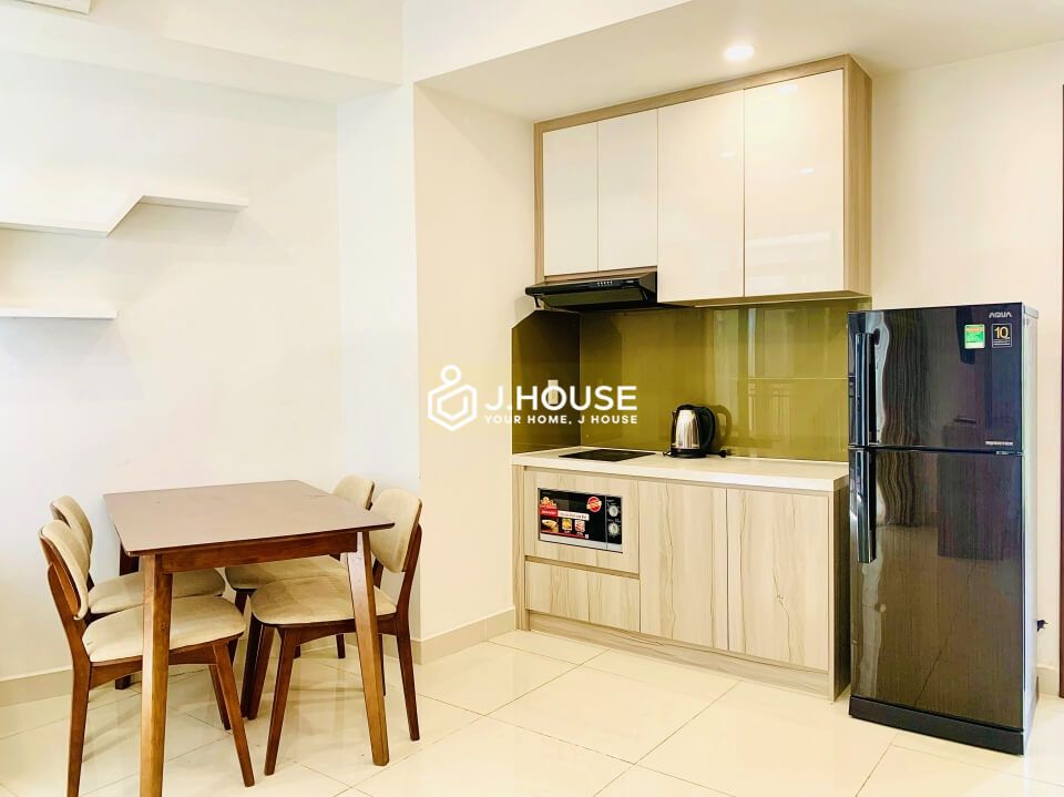 nice one bedroom serviced apartment for rent in phu nhuan district-6