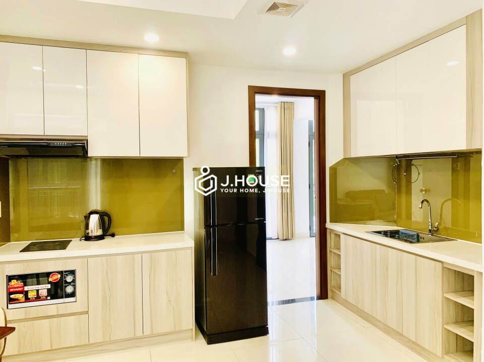nice one bedroom serviced apartment for rent in phu nhuan district-7