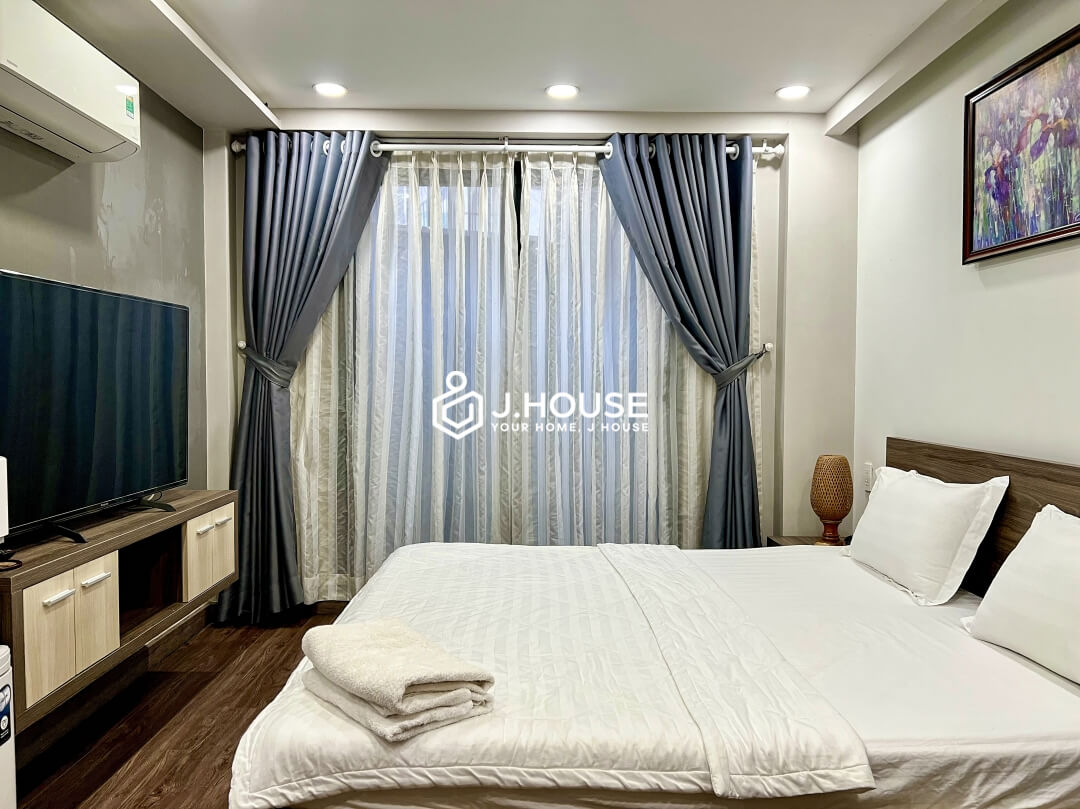 Affordable studio apartment for rent at Pham Viet Chanh, Binh Thanh District
