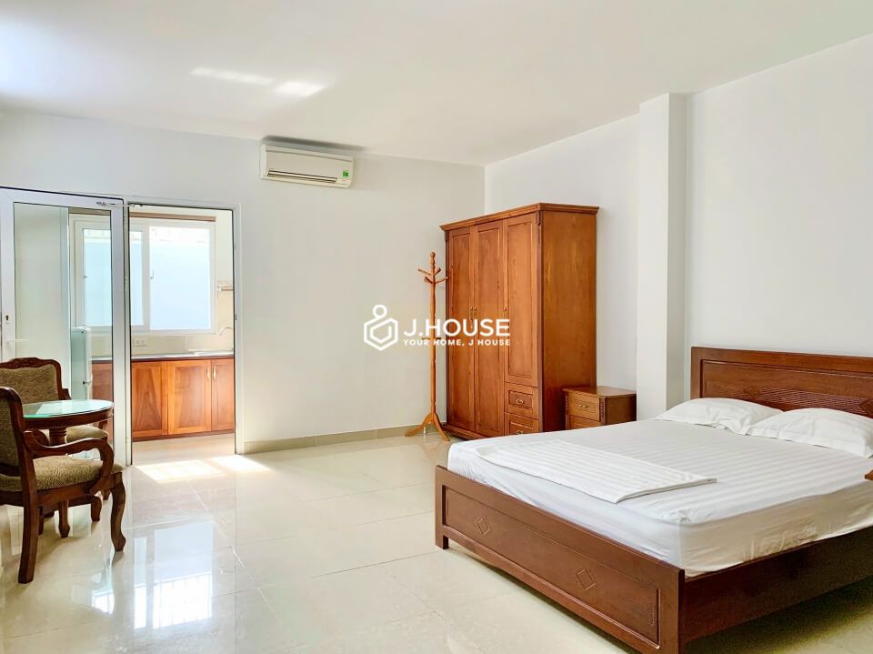 Bright apartment near the canal in Binh Thanh District