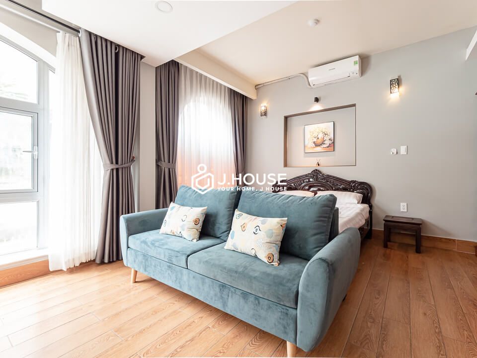 Fully furnished serviced apartment for rent in Binh Thanh District, HCMC-1