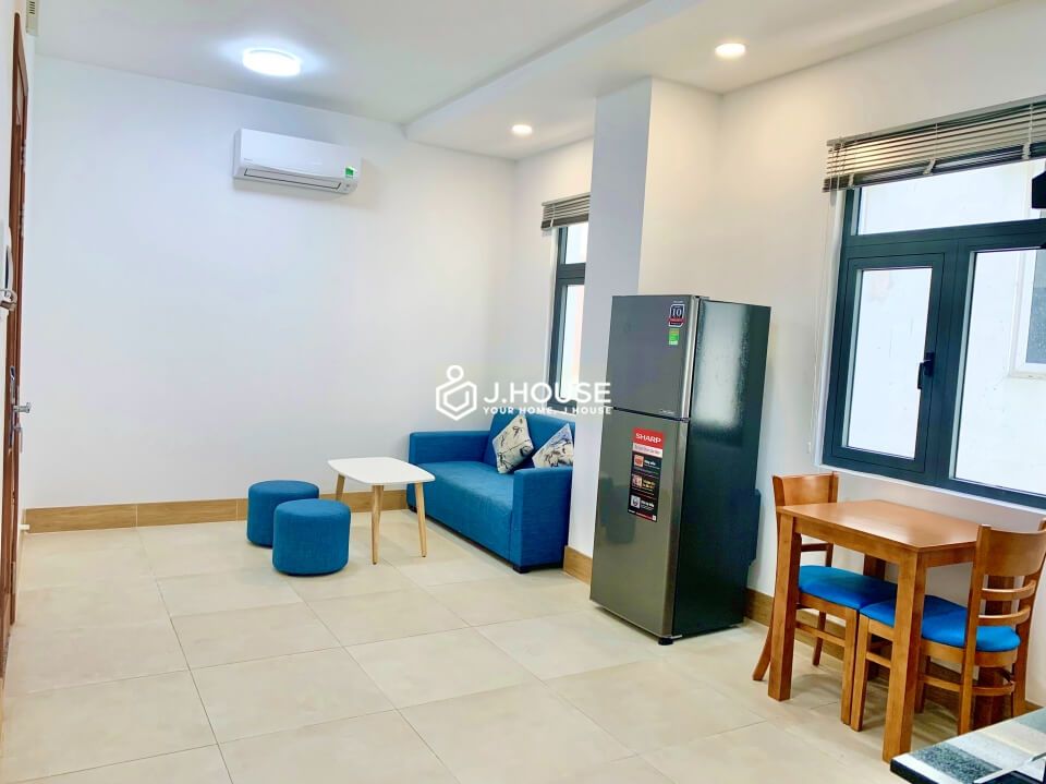 Serviced apartment for rent with swimming pool in Thao Dien, District 2-1