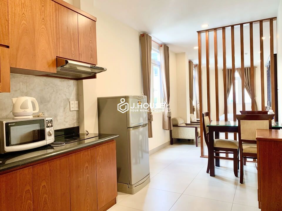 Comfortable serviced apartment for rent in the center of District 1, HCMC