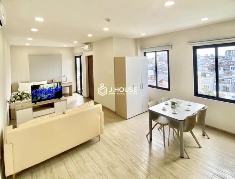 Modern serviced apartment for rent in Binh Thanh District, HCMC