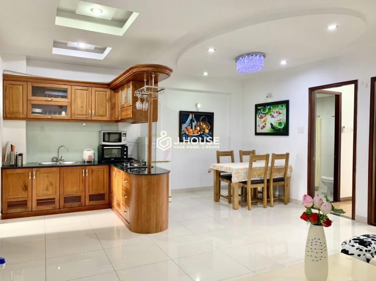 Modern serviced apartment for rent in District 1, HCMC