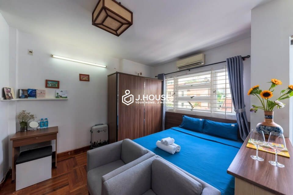 Rooftop apartment with private garden in District 1, HCMC-9