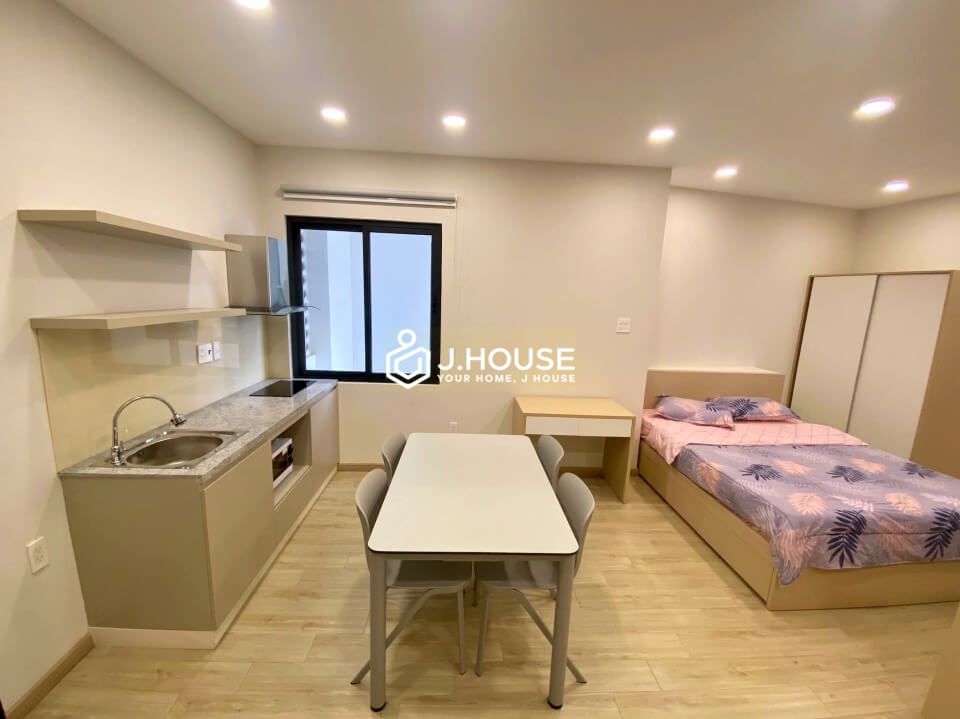 nice studio apartment for rent in binh thanh district-2