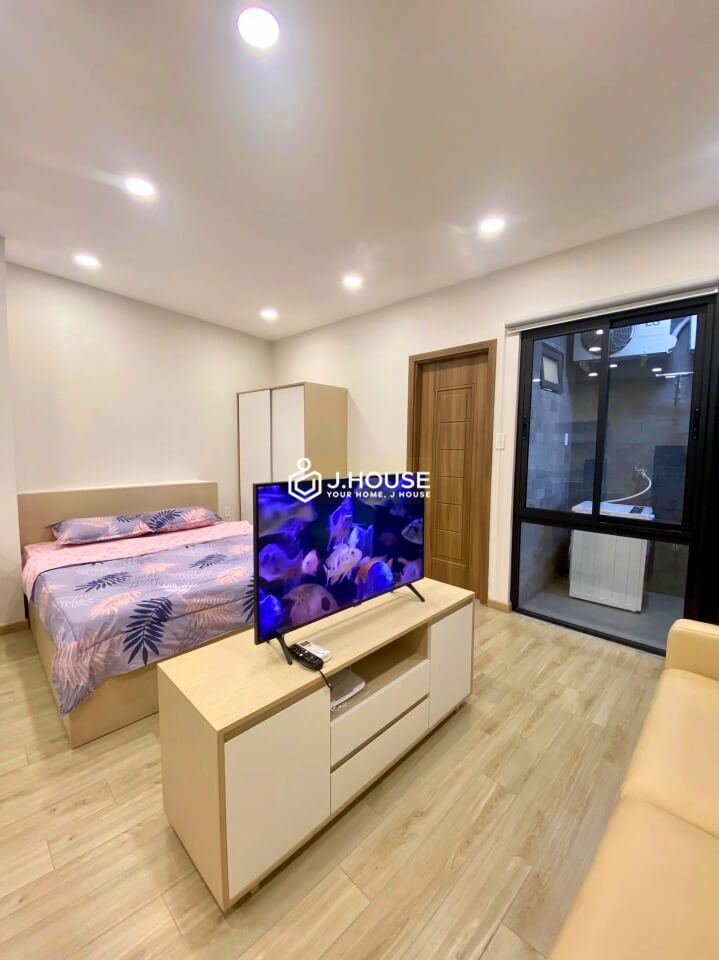 nice studio apartment for rent in binh thanh district-4