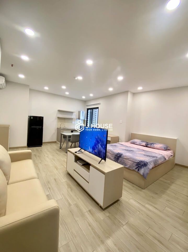 nice studio apartment for rent in binh thanh district
