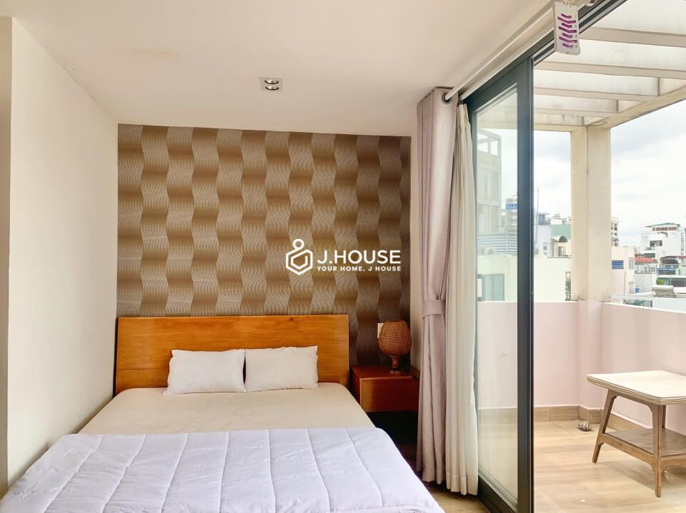 rooftop studio apartment for rent in binh thanh district, hcmc-2