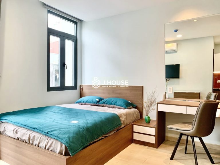 Modern serviced apartment for rent on Pham Ngu Lao street, District 1