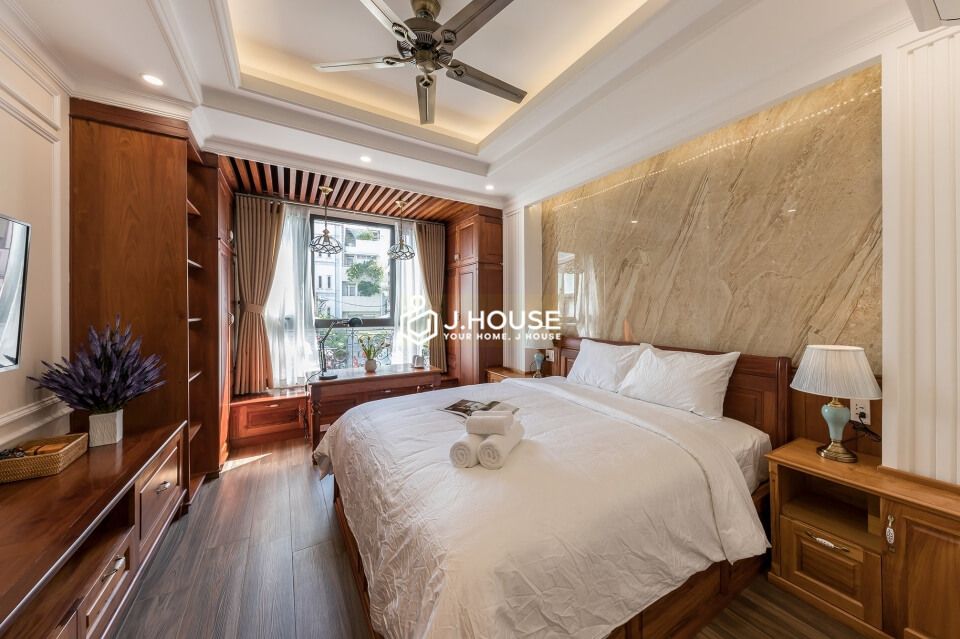 Modern wooden style apartment in District 1, HCMC-4