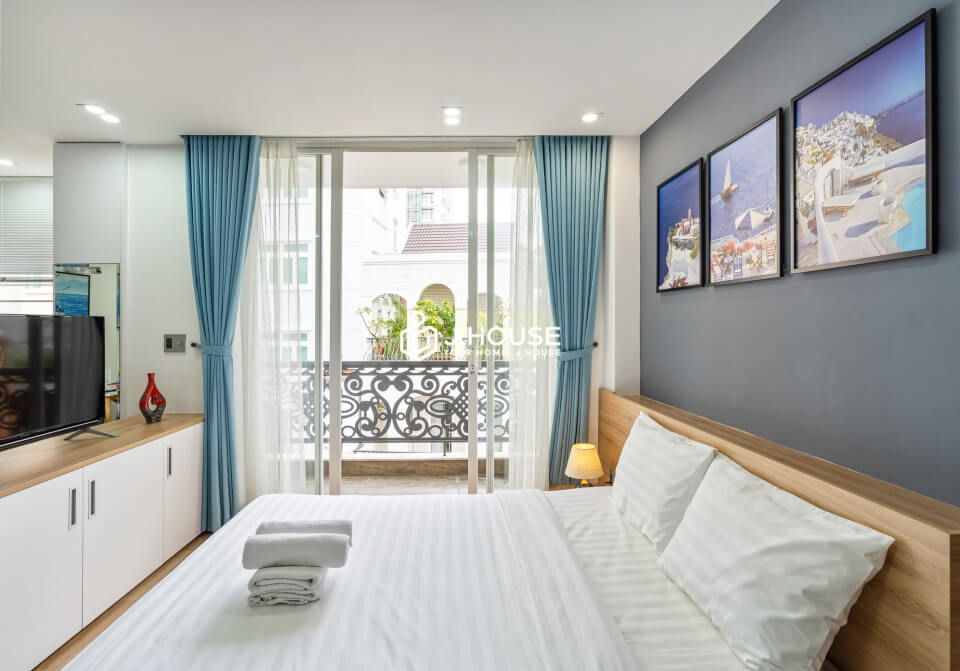 Modern serviced apartment for rent in district 1, HCMC