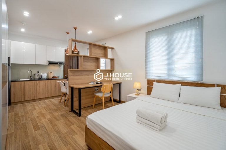 Fully furnished serviced apartment for rent in District 1, HCMC