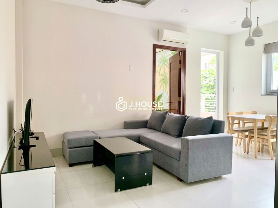 Bright and spacious 2 bedroom serviced apartment in Thao Dien, District 2