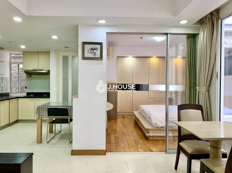 Fully furnished serviced apartment for rent in Phu Nhuan district, HCMC
