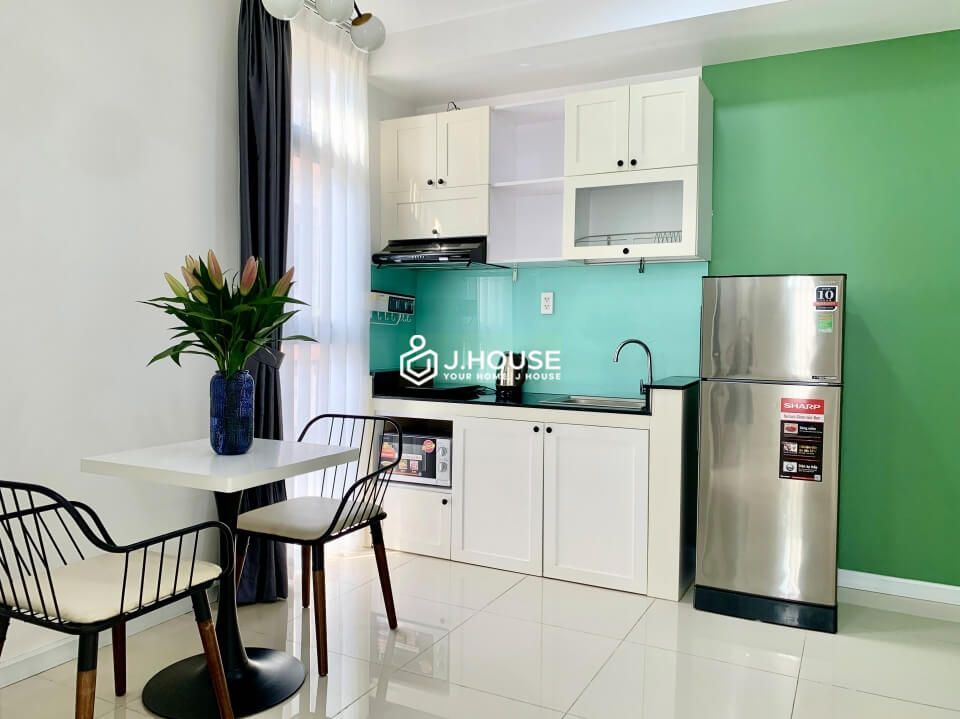 Modern and comfortable serviced apartment near the airport, Tan Binh district-0