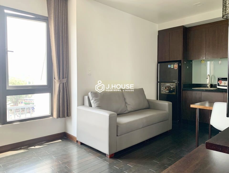 Serviced apartment next to the canal with swimming pool in District 3, HCMC-3