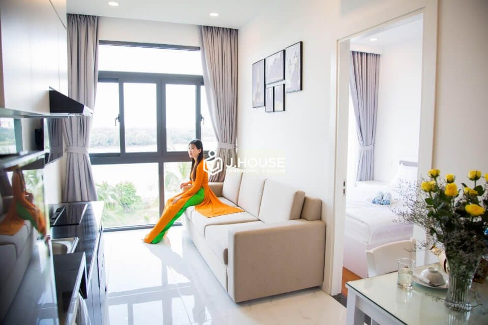 Serviced apartment next to Saigon River in Thao Dien, District 2