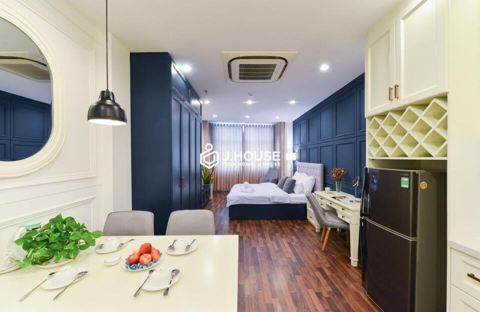Modern serviced apartment in district 3, elegant apartment in district 3, HCMC-0