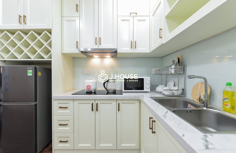 Modern serviced apartment in district 3, elegant apartment in district 3, HCMC-5