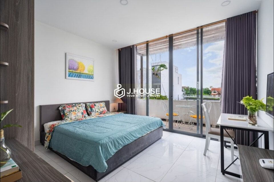 Spacious serviced apartment in a villa in Thao Dien, District 2, HCMC-4