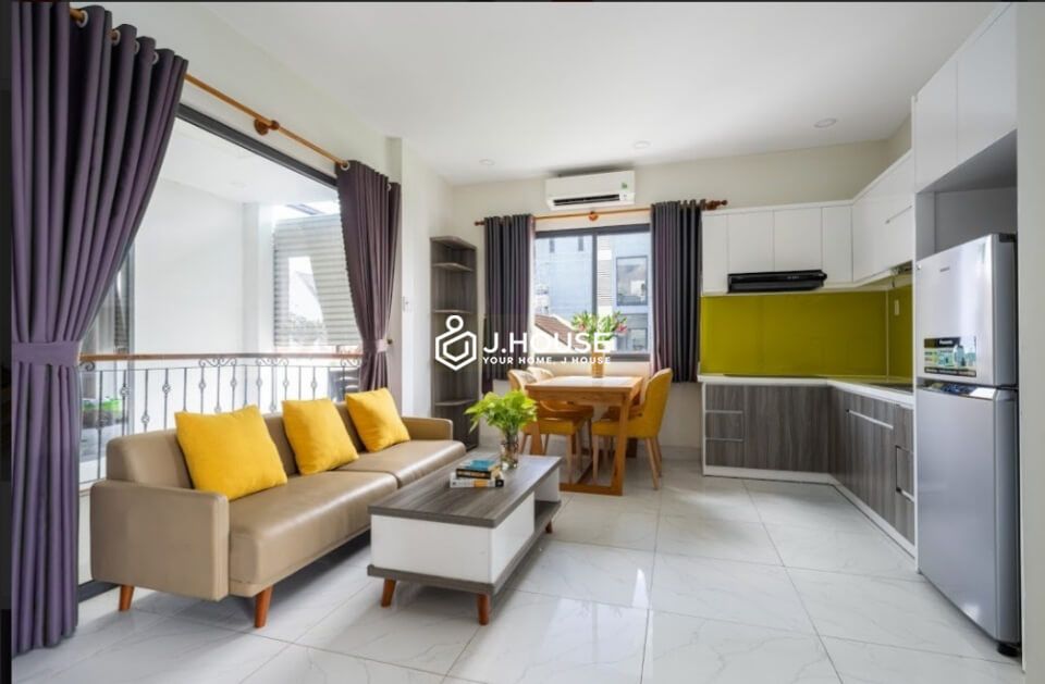 Spacious serviced apartment in a villa in Thao Dien, District 2, HCMC