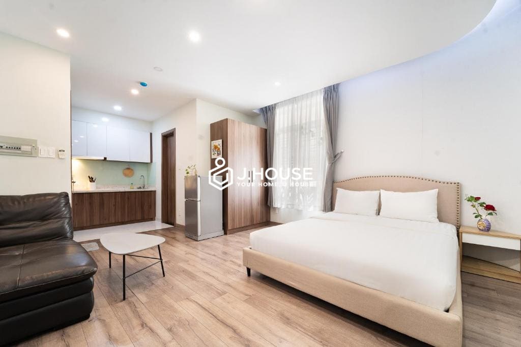 Studio apartment for rent in District 3- The Jade Apartment