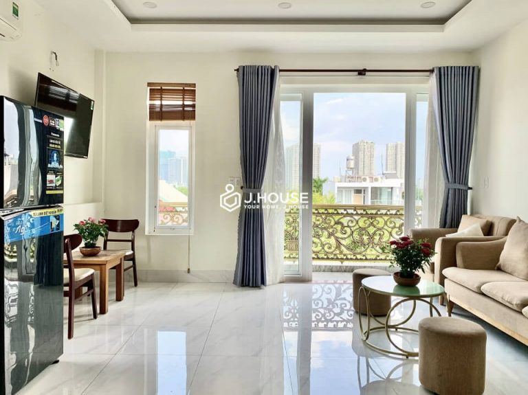 2 bedroom apartment with balcony in Thao Dien, District 2, apartment in Thao Dien