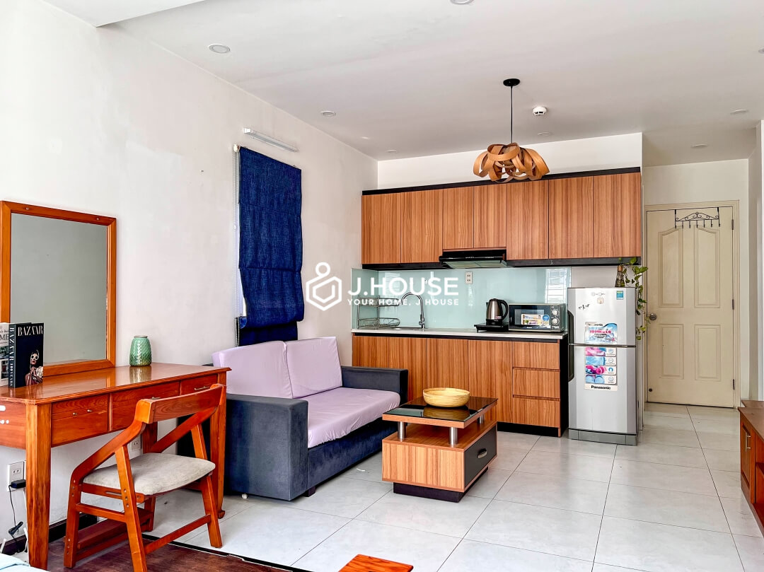 Fully furnished apartment for rent at Phan Ngu Apartment, District 1, HCMC