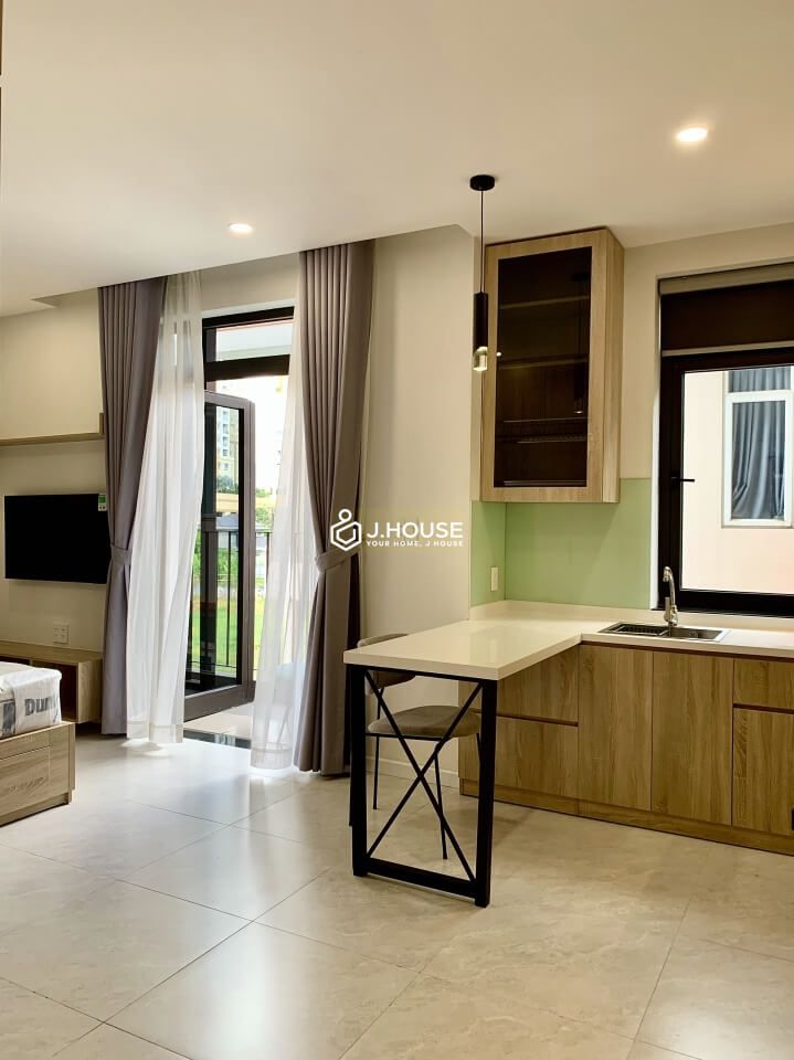 Fully furnished modern serviced apartment in Thao Dien, District 2-6