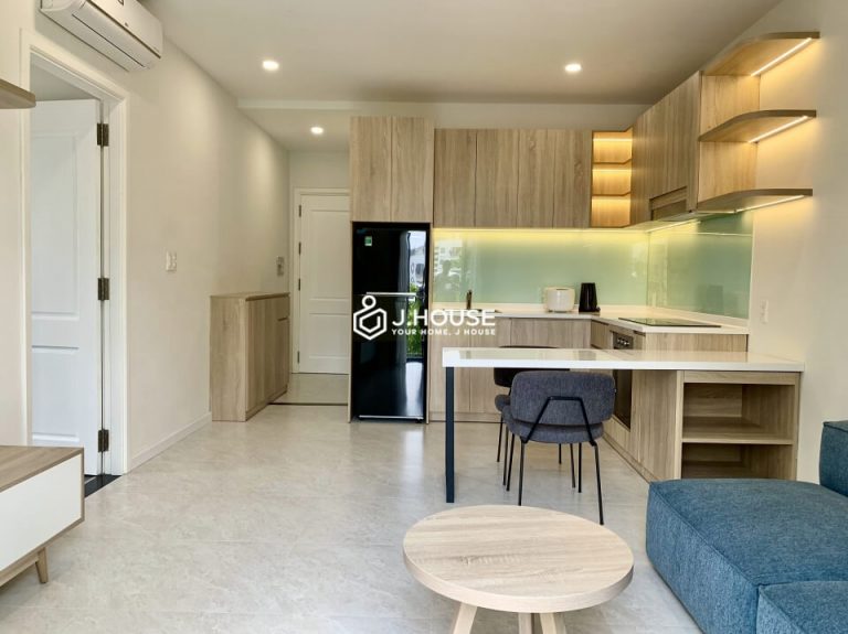 Modern luxury serviced apartment on the street in Thao Dien, District 2