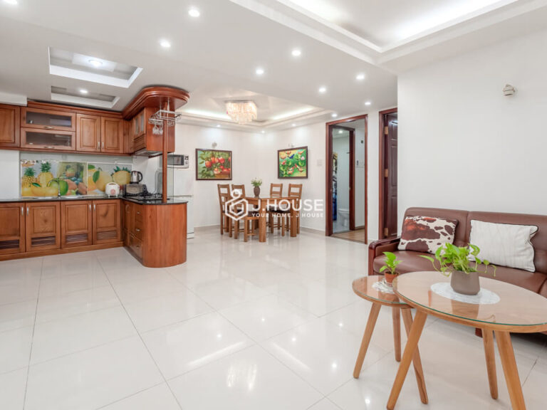 Spacious and fully furnished 2-bedroom apartment for rent in District 1, HCMC