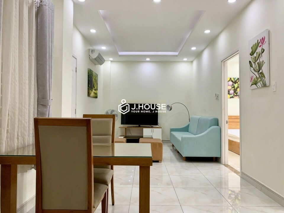 Bright 2 bedroom serviced apartment on Nguyen Ba Huan street, Thao Dien, District 2-0
