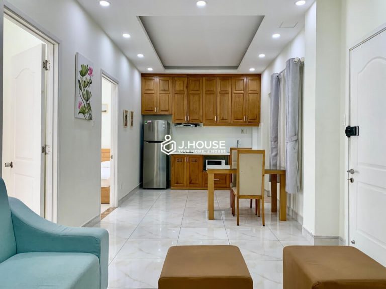 Bright 2 bedroom serviced apartment on Nguyen Ba Huan street, Thao Dien, District 2