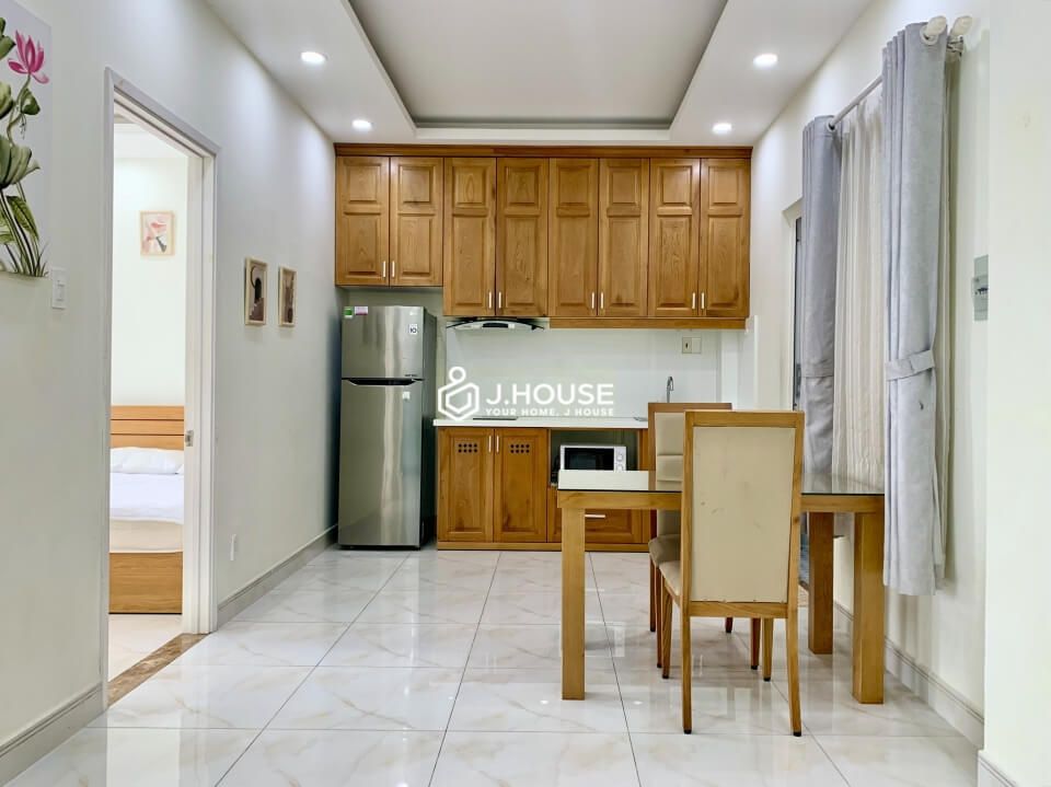 Bright 2 bedroom serviced apartment on Nguyen Ba Huan street, Thao Dien, District 2-4