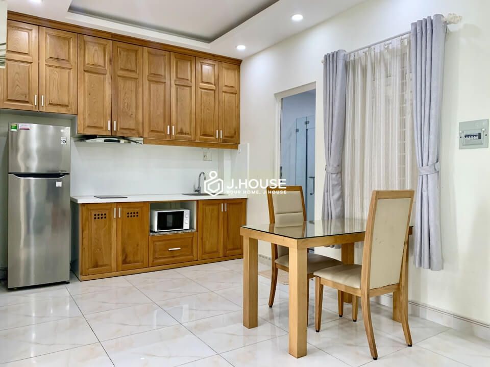 Bright 2 bedroom serviced apartment on Nguyen Ba Huan street, Thao Dien, District 2-5