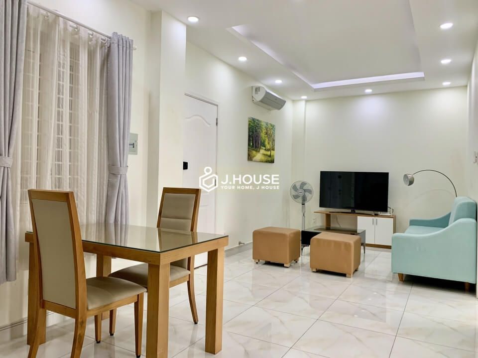 Bright 2 bedroom serviced apartment on Nguyen Ba Huan street, Thao Dien, District 2