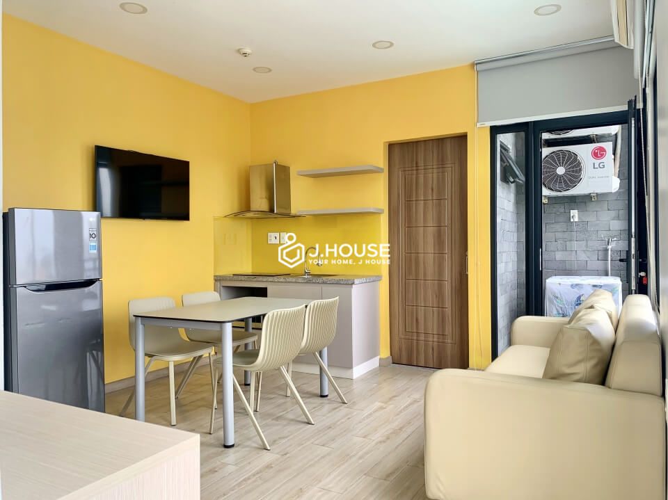 Bright comfortable apartment on No Trang Long street, Binh Thanh District, HCMC-1