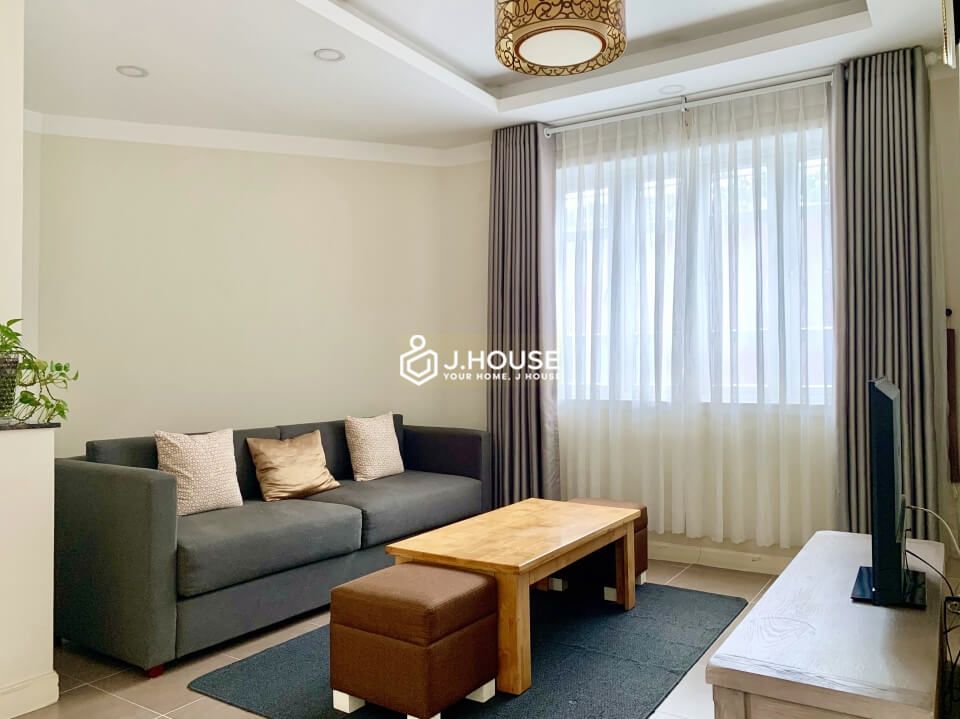 Comfortable serviced apartment next to the canal in Binh Thanh District, HCMC