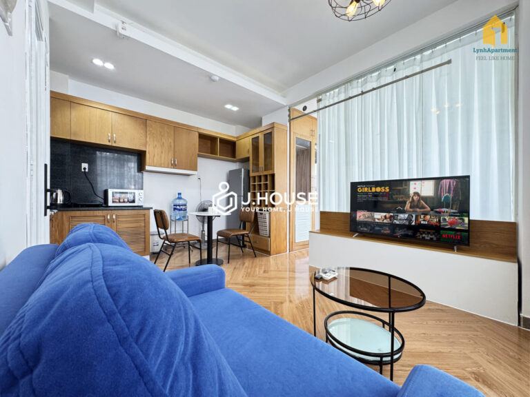 Modern 1br apartment for rent at Lynh Apartment, District 1, HCMC