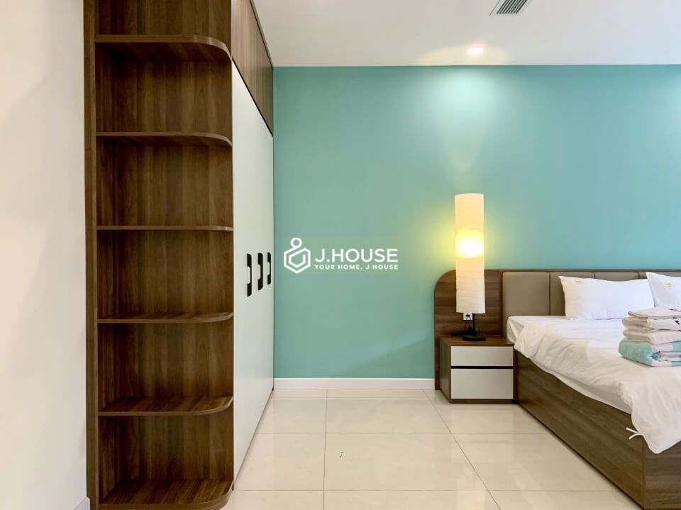 Morden 2 bedroom apartment has a rooftop pool, gym and sauna in Thao Dien, District 2, HCMC-9