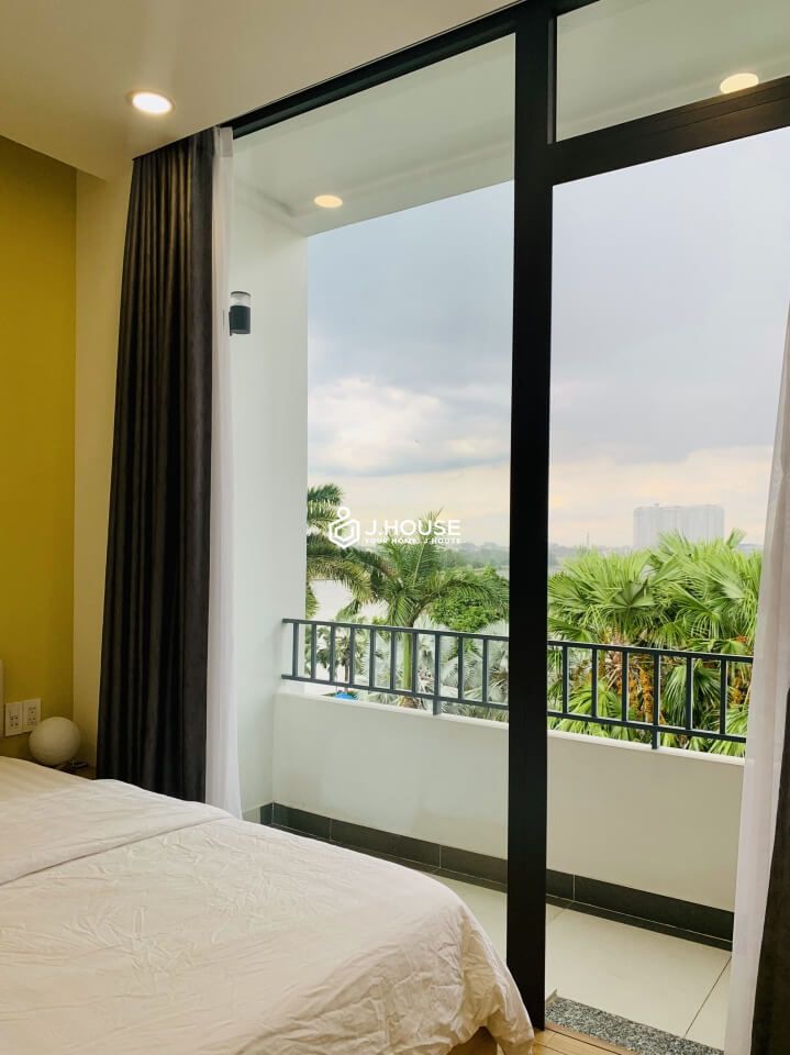 Nice apartment with balcony next to Saigon river in Thao Dien, District 2, HCMC-10