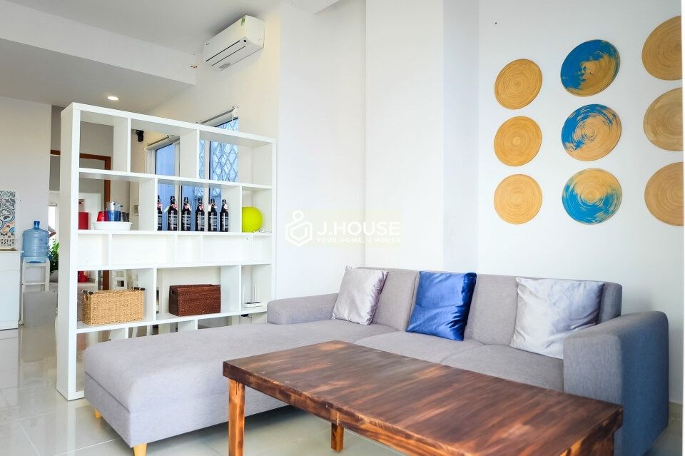 Rooftop apartment with nice view in Tan Dinh ward, District 1, HCMC