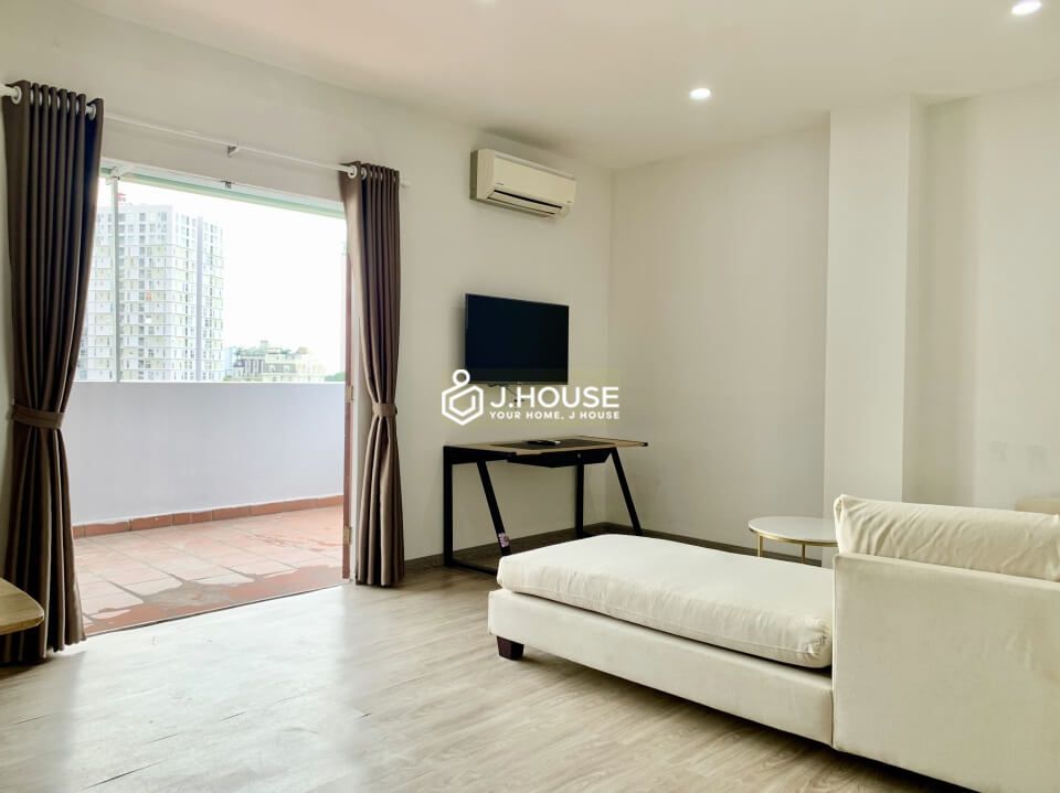 Rooftop serviced apartment with private terrace in Thao Dien, District 2-3