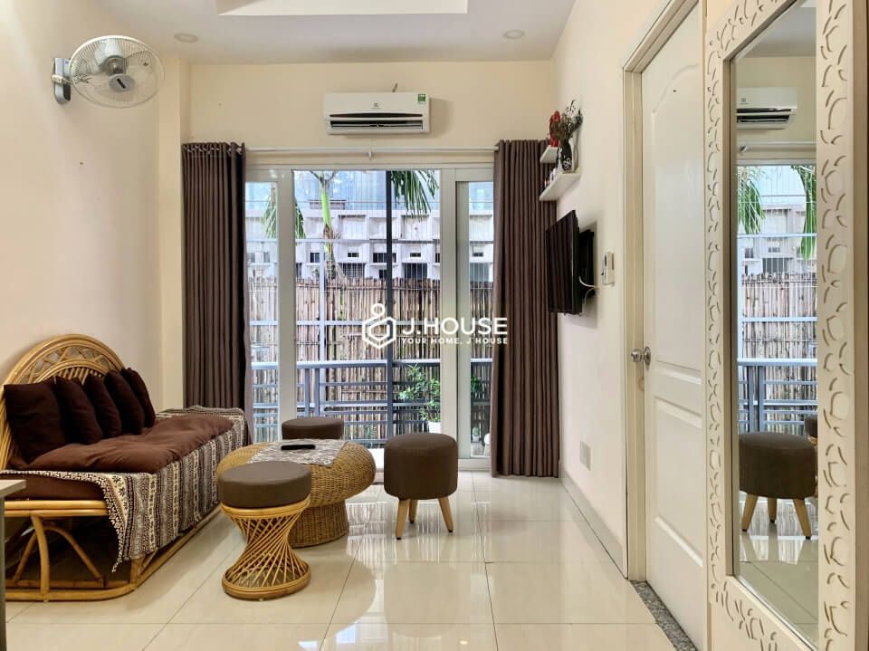 Serviced apartment next to the canal in Binh Thanh District, HCMC