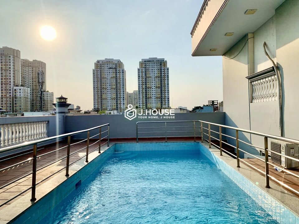 Serviced apartment with rooftop pool in Thao Dien, District 2, HCMC0