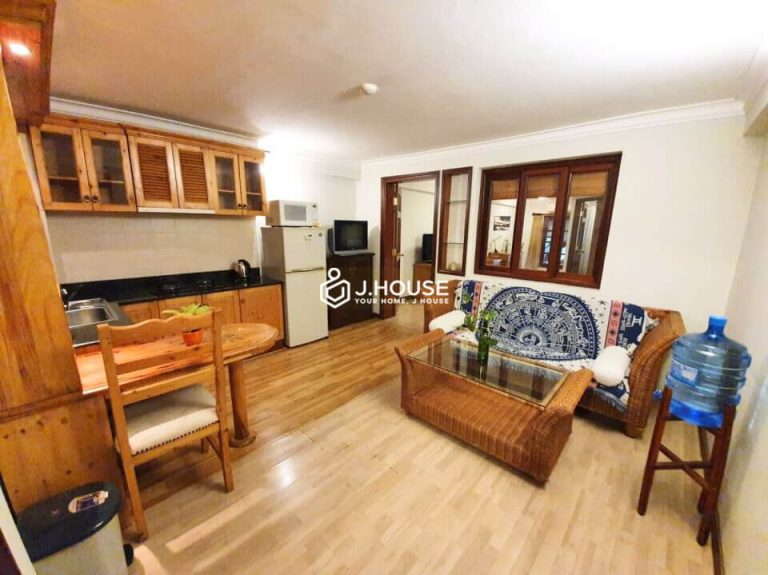 Spacious serviced apartment on Huynh Tinh Cua street, District 3, HCMC